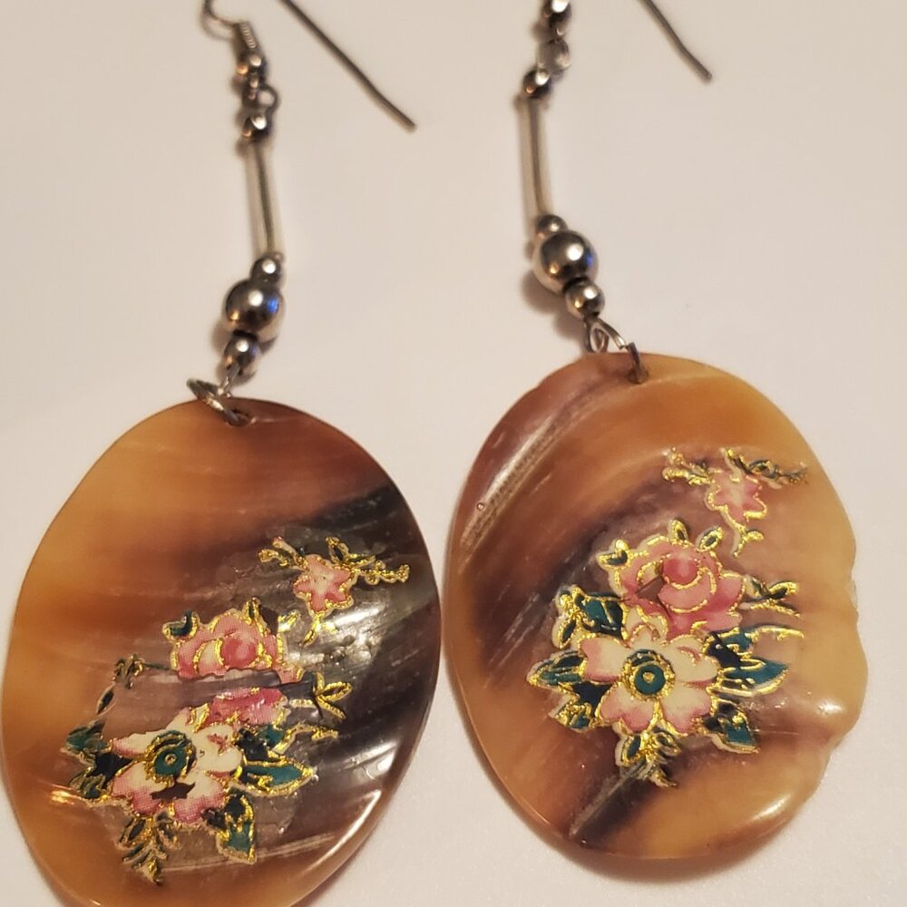 7 Pair of Earrings,  items # A- 1216- 1222, wt.55 grams. - Picture 7 of 16